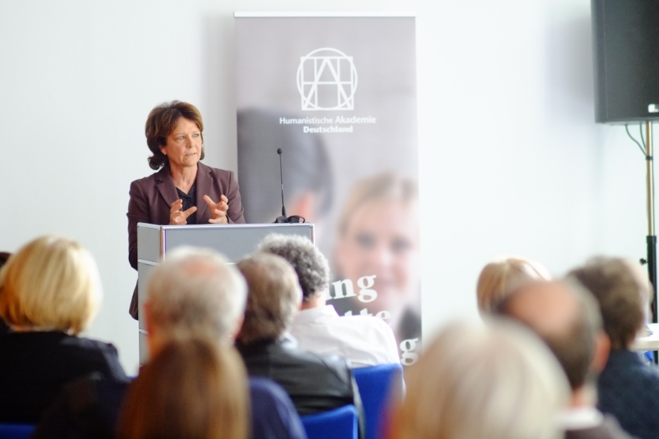 Petra Kolmer sprach über "Verlässliche Erkenntnis". © Ralph Schwägerl