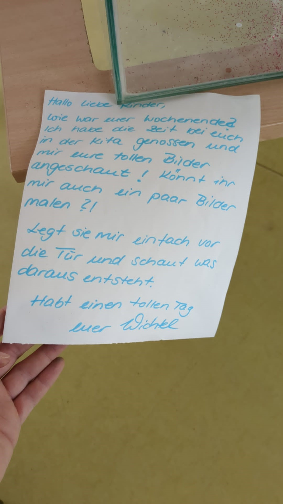 Wichtelpost in der Kita 