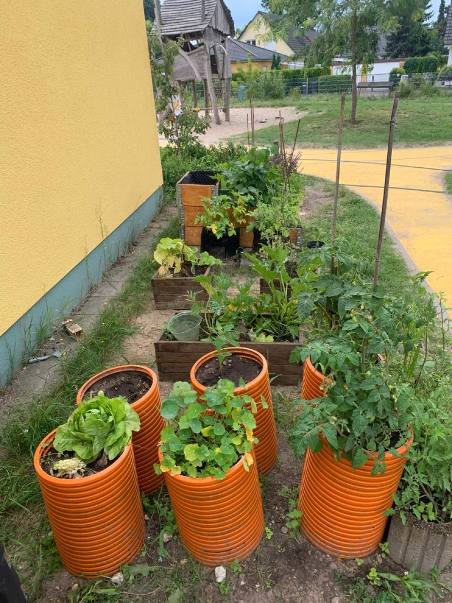 Anderer Blick auf die Gartenecke