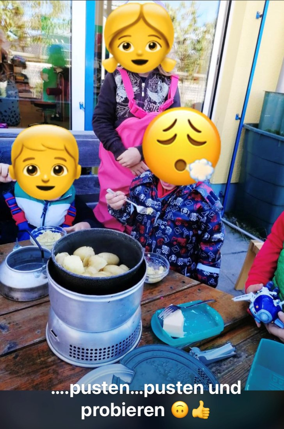 Im Garten schmeckt es einfach doppelt so gut, eigene Ernte!
