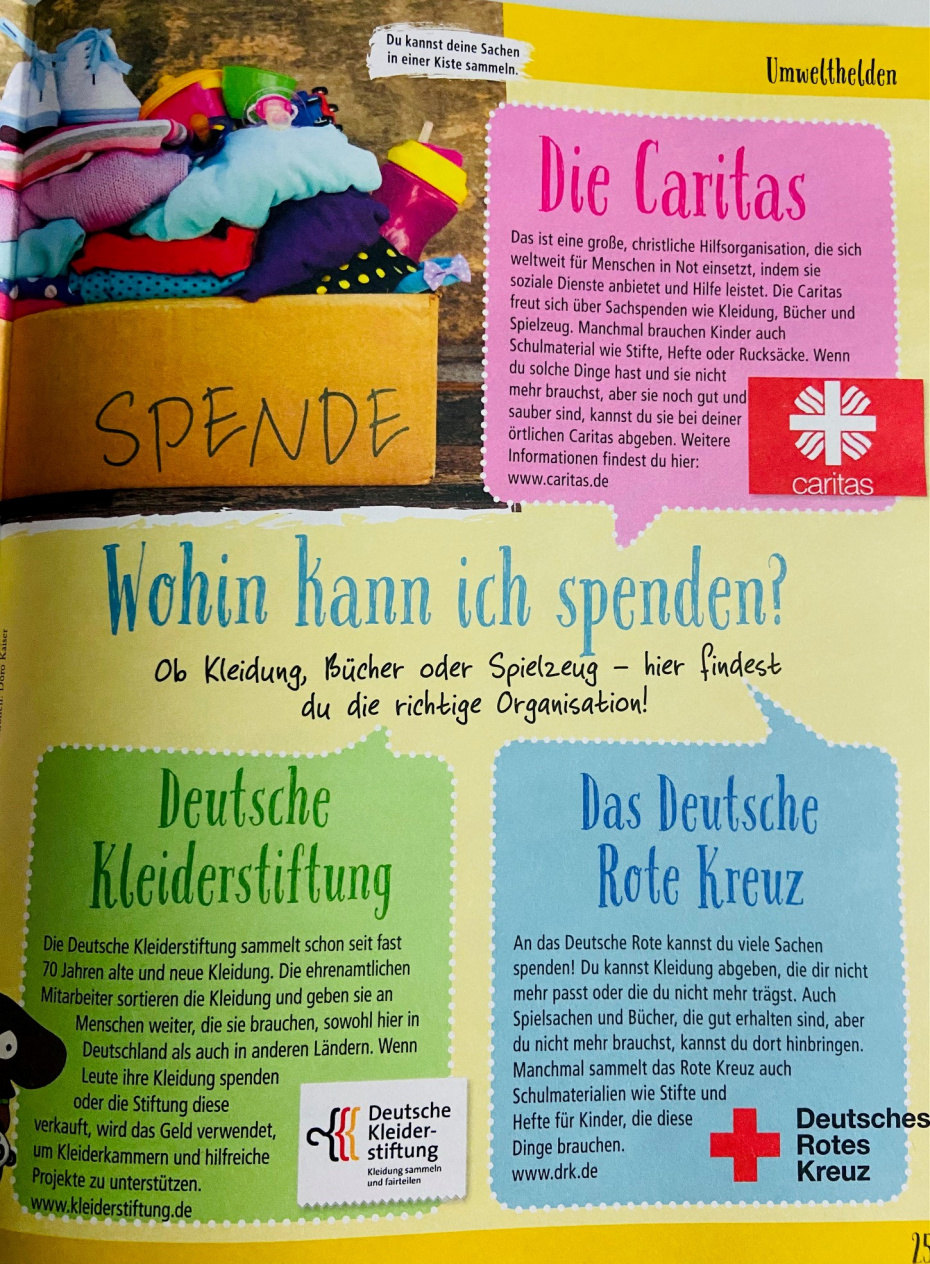Wohin mit den vielen Dingen, wer kann das gebrauchen?