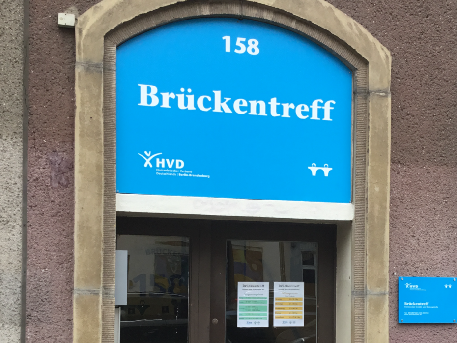 Eingangsbereich vom Brückentreff