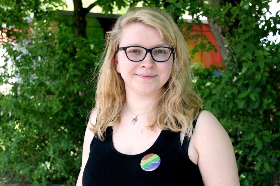 "Die sexuelle Orientierung sollte egal sein. Es geht um Vielfalt – nicht darum, dass wir homosexuell sind", sagt Amelie von Leliwa, Mitglied der queer*humans