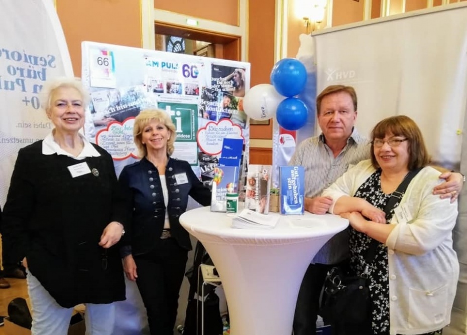 von links nach rechts: Katrin Ruh, Carmen Malling, Hendrik Nietz, Christa Engl