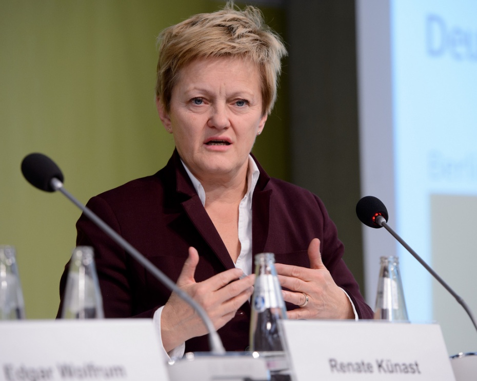   Renate Künast (Bündnis 90/Die Grünen, 2001 bis 2005 Bundesministerin für Verbraucherschutz, Ernährung und Landwirtschaft), Foto: Stephan Röhl (CC BY-SA 2.0)