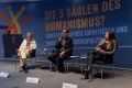 Podium mit Horst Junginger und Tatjana Schnell, Moderation Ralf Schöppner