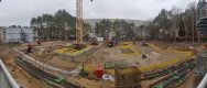 Baustelle im Dezember