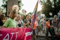 Jung und Alt aus der Region nahmen an der Demonstration teil