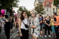 Viele junge Menschen nahmen an der Kundgebung #btrandenburgistmehr teil