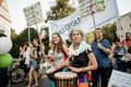 Trommeln gegen Rechts und Omas gegen Rechts vereint 