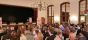 ein gut gefüllter Saal zur Jugndfeier in Wuppertal