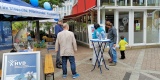 Gespräch an der Fragetafel