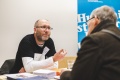 Jens Gehre vom Betreuungsverein Pankow beriet zum Thema Betreuung