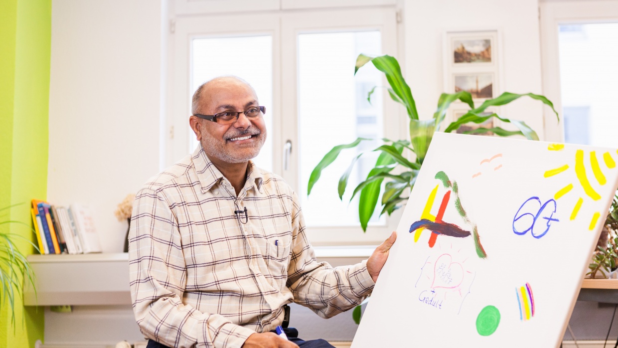 "Geduld und Herz sind sehr wichtig in der Hospizarbeit. Ohne geht es nicht."