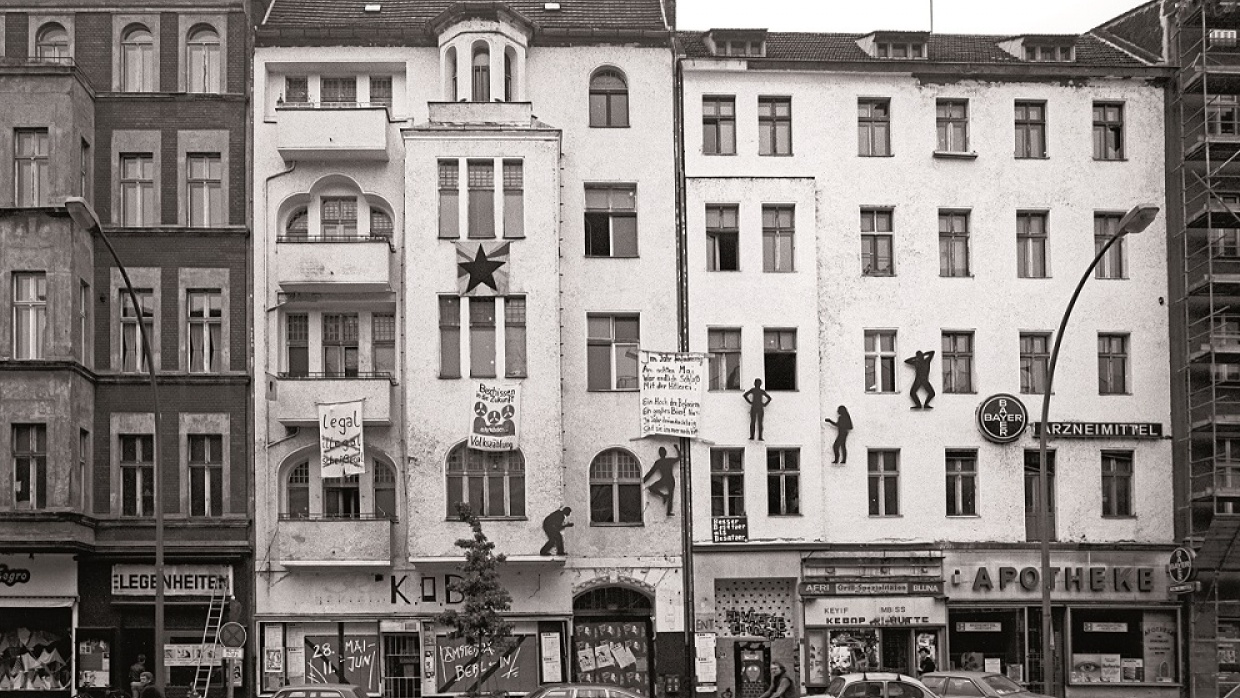 Das Haus zur Zeit der Besetzung 1983