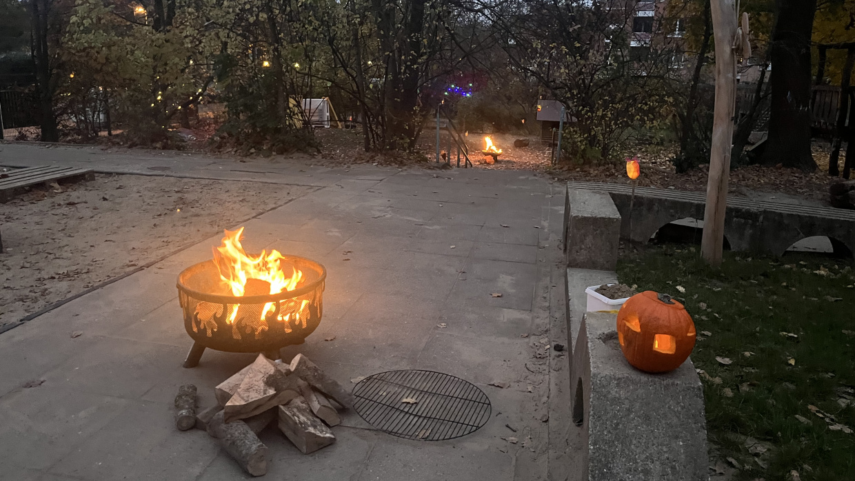 Unser Herbstfest mit Lagerfeuer und Stockbrot