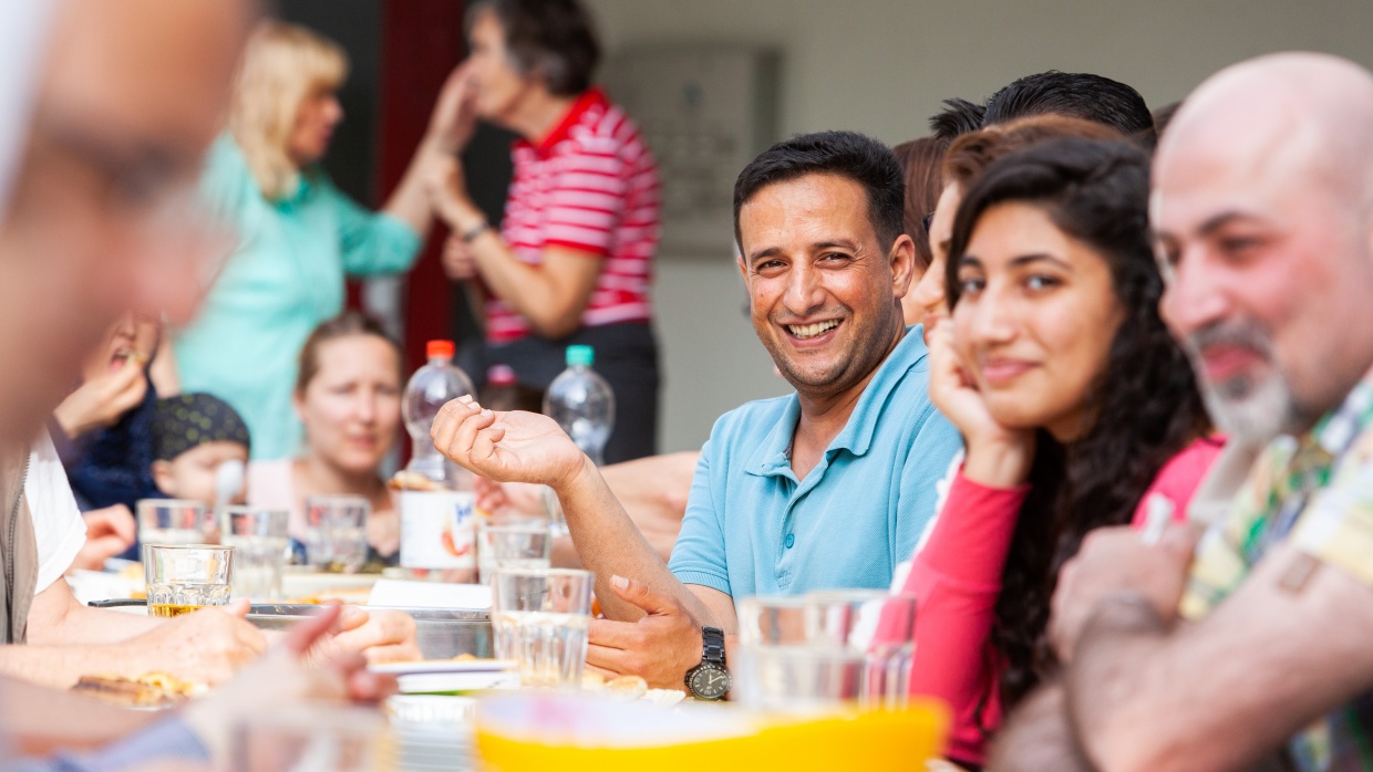 Gemeinsam Kochen und Essen verbindet