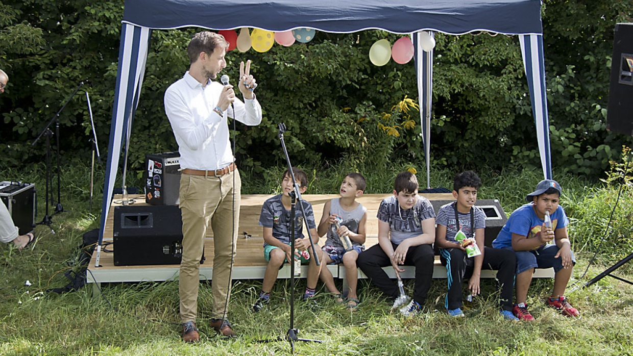 Stadtrat und Schirmherr Gordon Lemm eröffnet auch in diesem Jahr das Fest