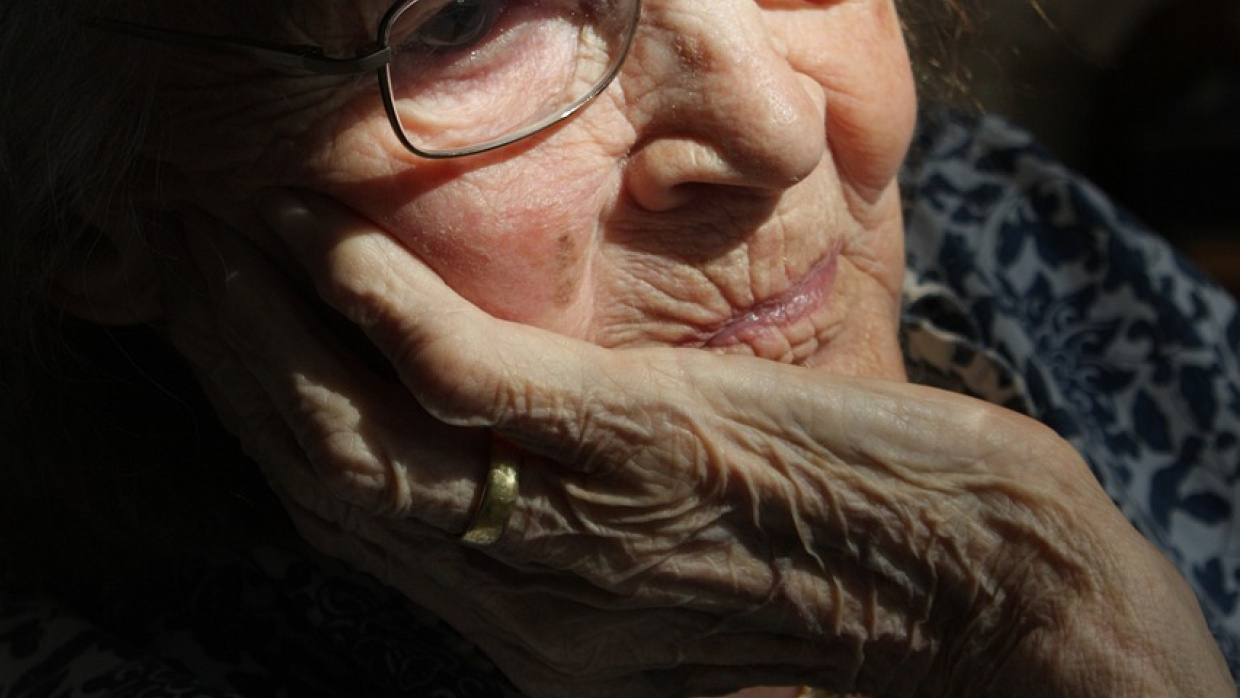 alte Frau