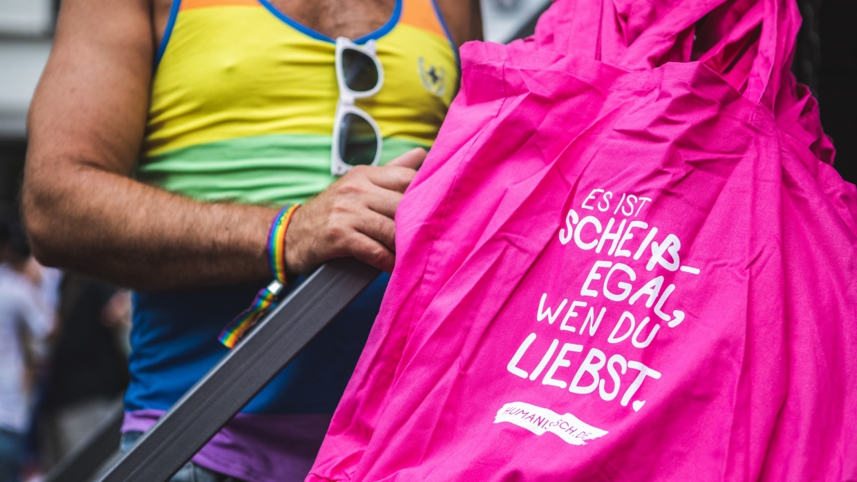 Wir sind dabei - CSD Berlin 2021