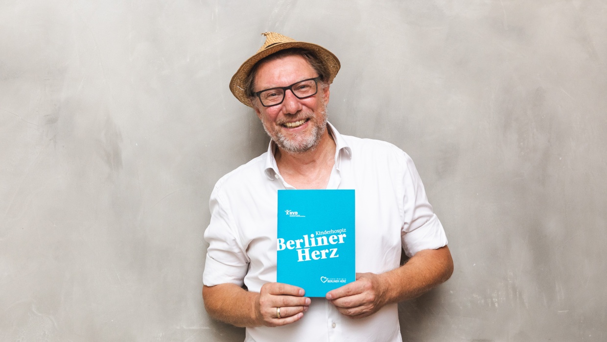Unser Botschafter Hans Brückner engagiert sich für das Kinderhospiz Berliner Herz
