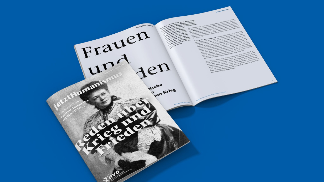 Freund*innen des Humanismus Magazin Ausgabe 12 | 2. Quartal 2023
