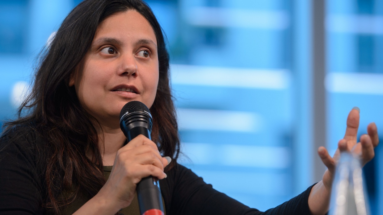   Mithu Sanyal (Kulturwissenschaftlerin, Journalistin, Autorin), Foto: www.stephan-roehl.de (CC BY-SA 2.0)
